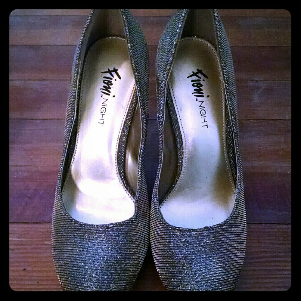Shimmer heels